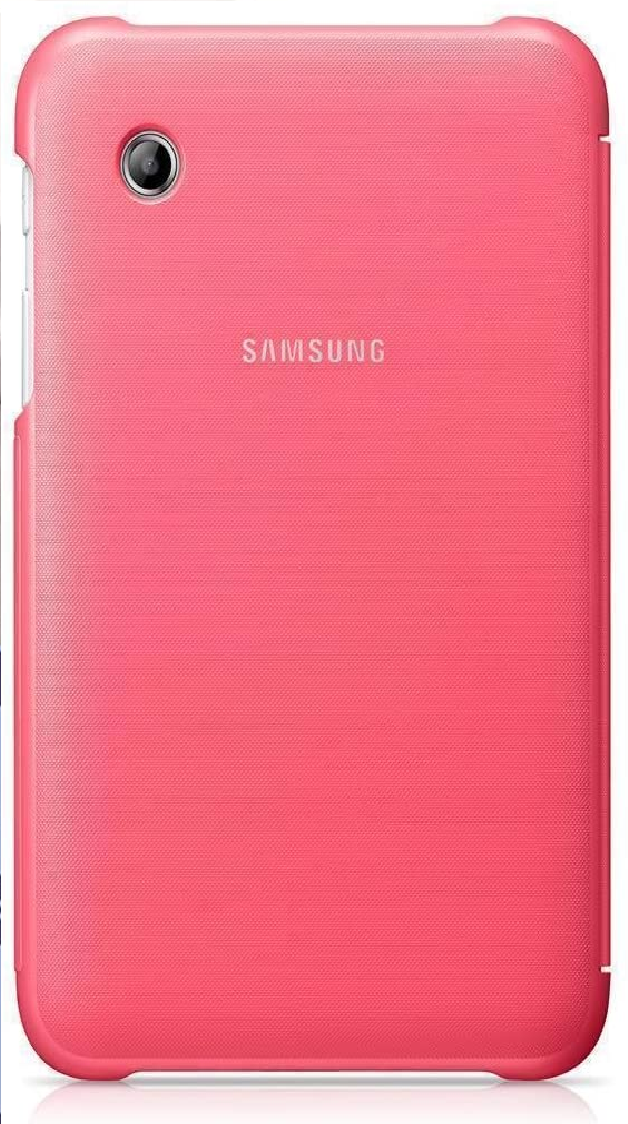Original Diarytasche (Flipcover) im Buchdesign EFC-1G5SPECSTD (kompatibel mit Galaxy Tab 2 7.0) in berry pink