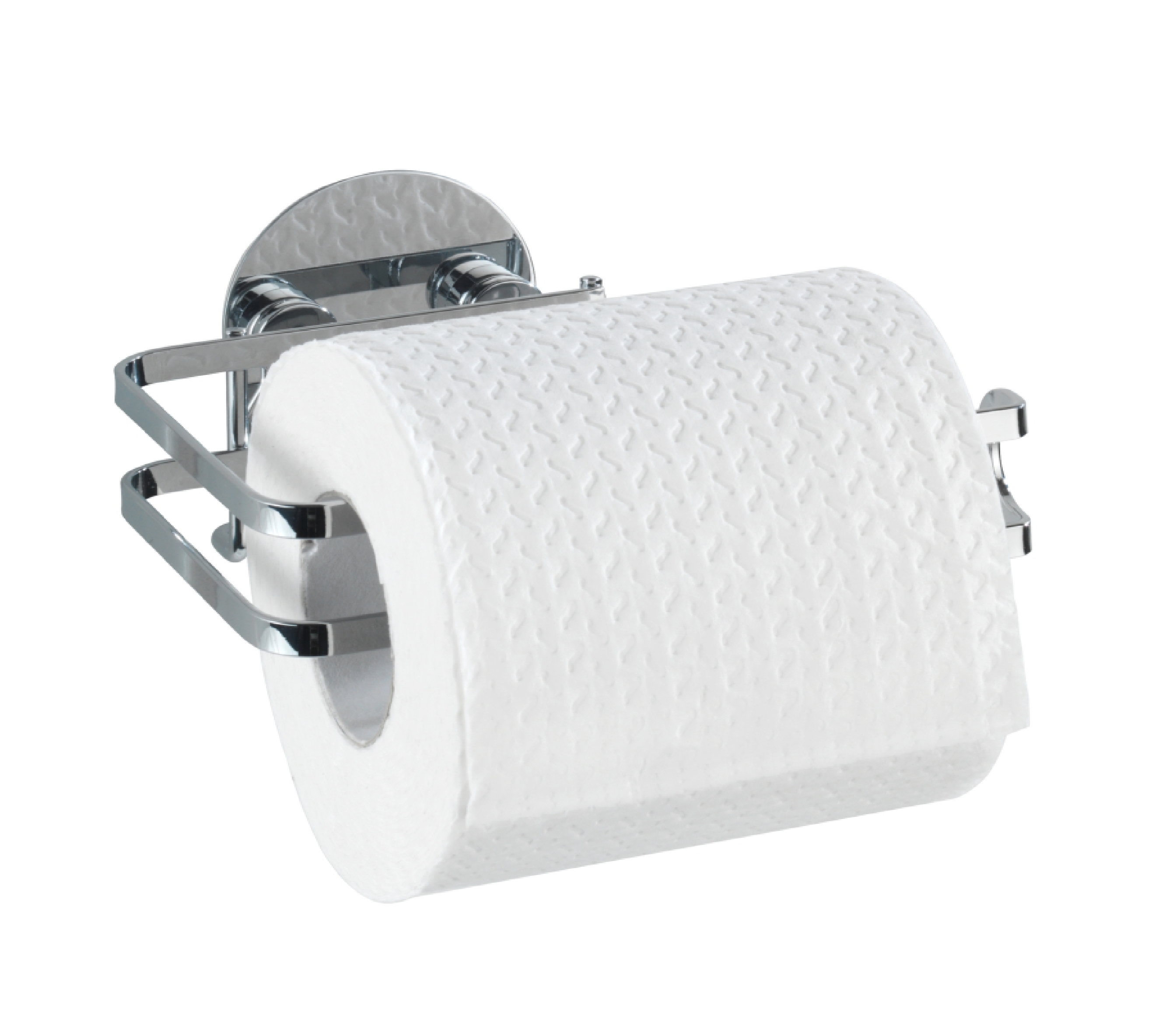 Turbo-Loc Toilettenpapierhalter, Edelstahl, bis 40 kg belastbar WENKO