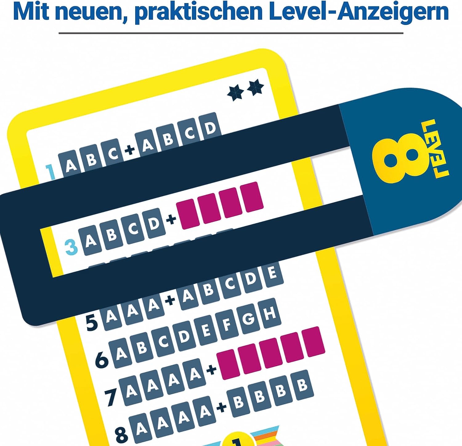 Ravensburger 20865 - Level 8, Das beliebte Kartenspiel für 2-6 Spieler ab 8 Jahren / Familienspiel / Reisespiel