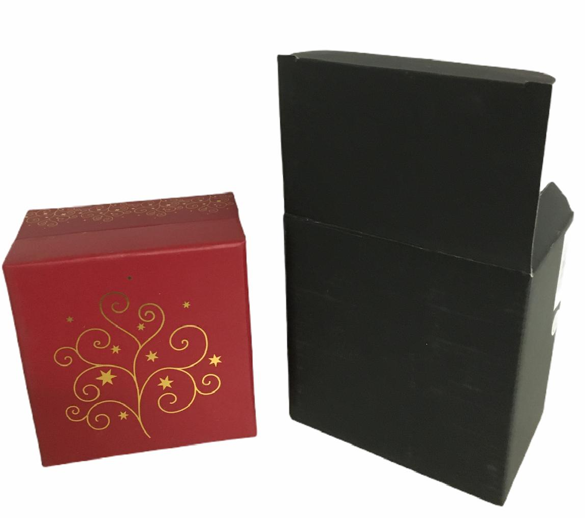 Duftkerze in Geschenkbox / Duft Vanille