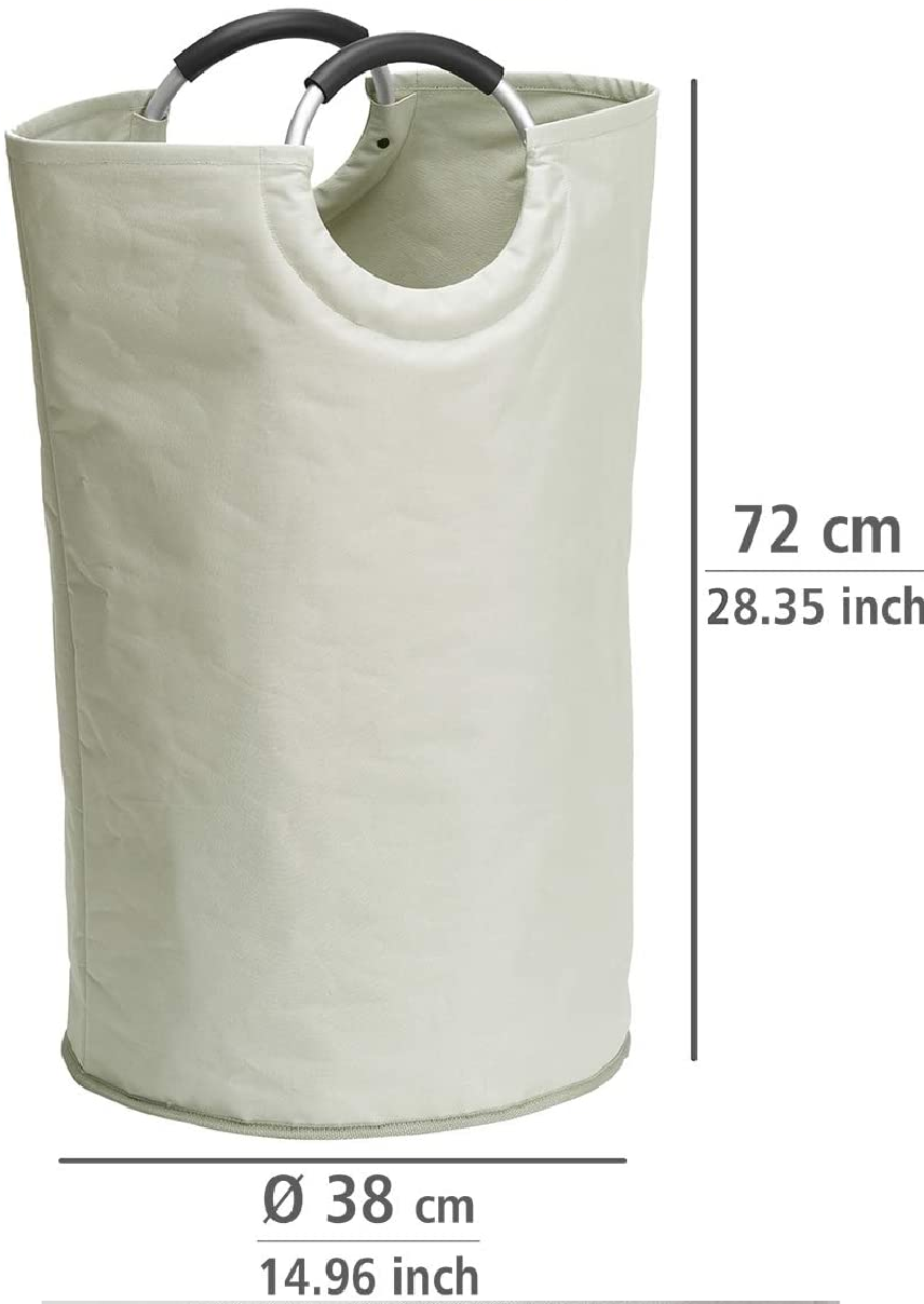 Wäschesammler Jumbo Stone Beige, stabile Multifunktionstasche mit praktischen Tragegriffen, faltbarer Shoppingbegleiter, 69 l Stauraum, (B/T x H): 38 x 72 cm