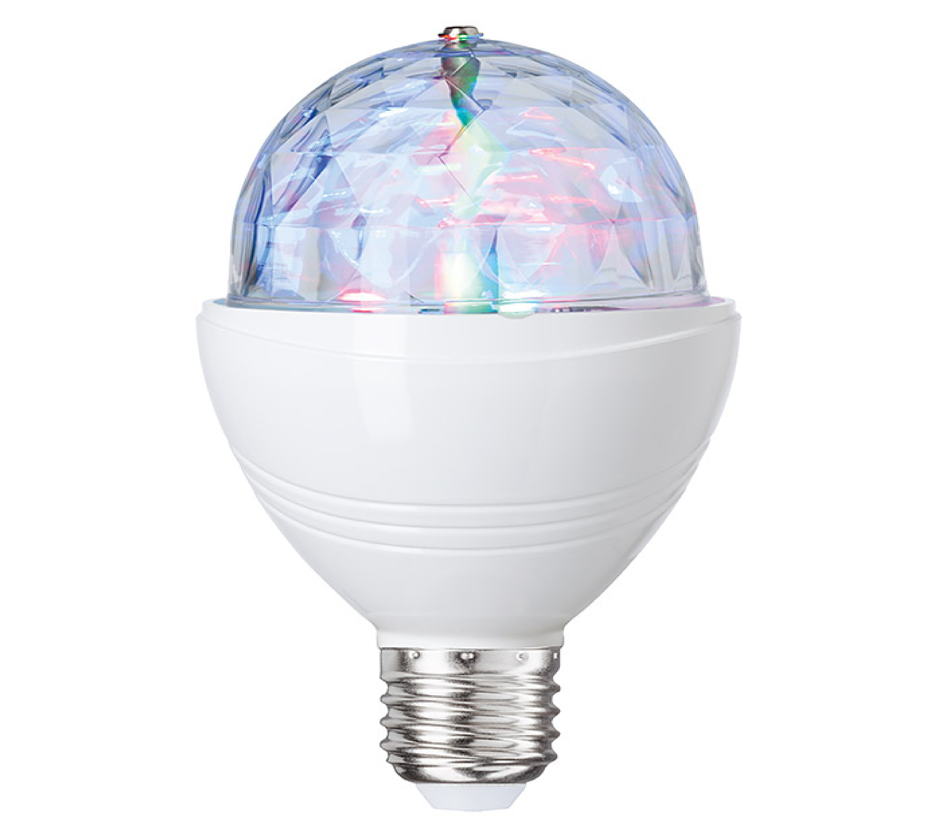 LED-Leuchtmittel Disco-Kugel 3 W, E27, RGB-LED