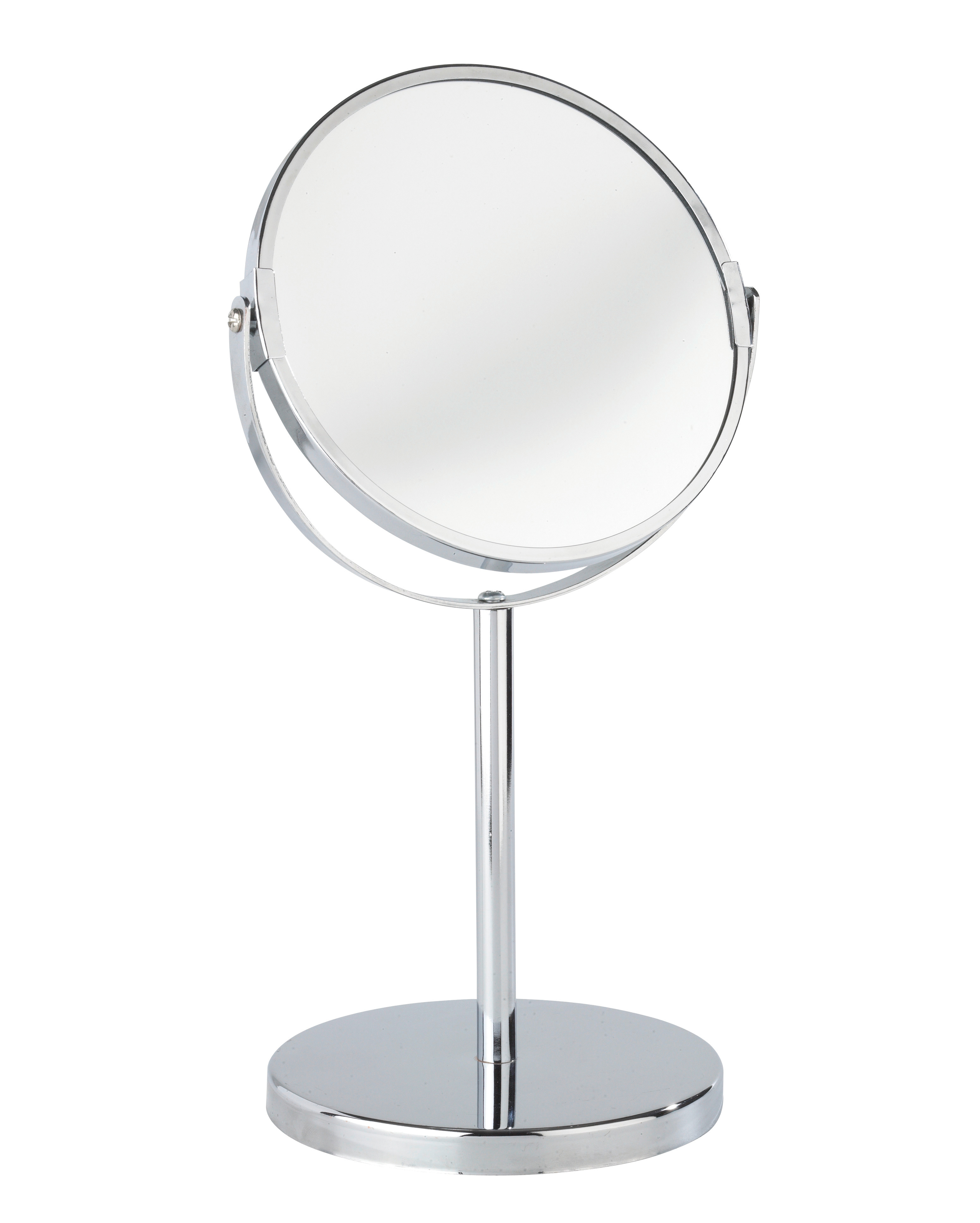Kosmetik-Standspiegel Assisi Ø 17 cm Maße (B x H x T): 18,5 x 34,5 x 15 cm