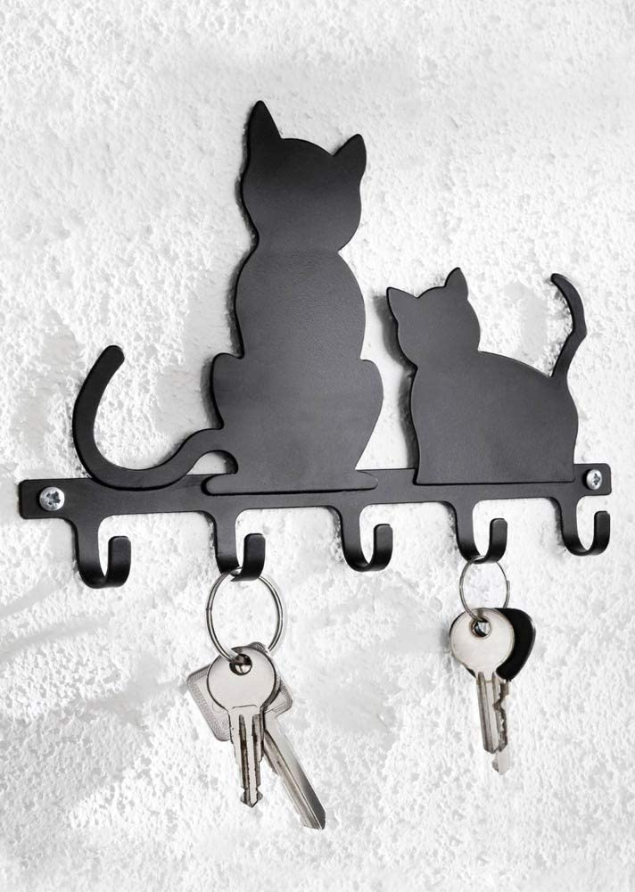 Schlüsselboard Katzen Schlüssel Kasten Schlüssel aufbewahren Schlüsselaufbewahrung Schlüsselkasten Schlüsselbrett