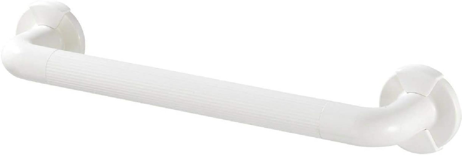 Wandhaltegriff Secura Weiß 43 cm - für Badewanne oder WC, Aluminium, 43 x 7 x 8 cm, Weiß