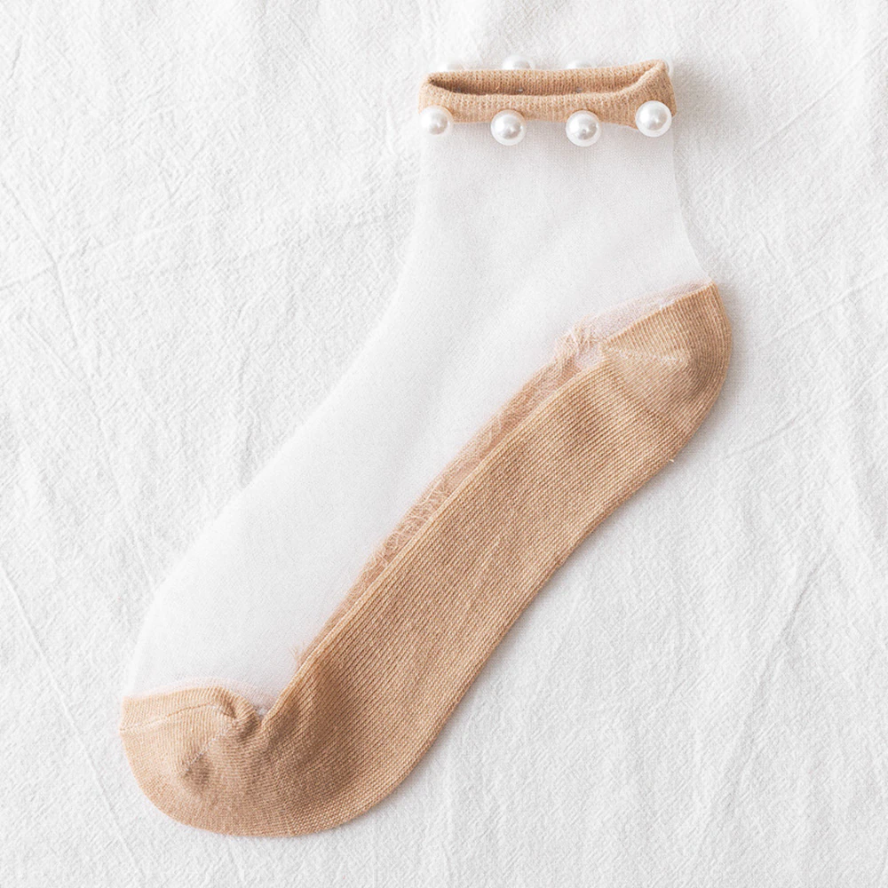 Skinny Pearl Socken