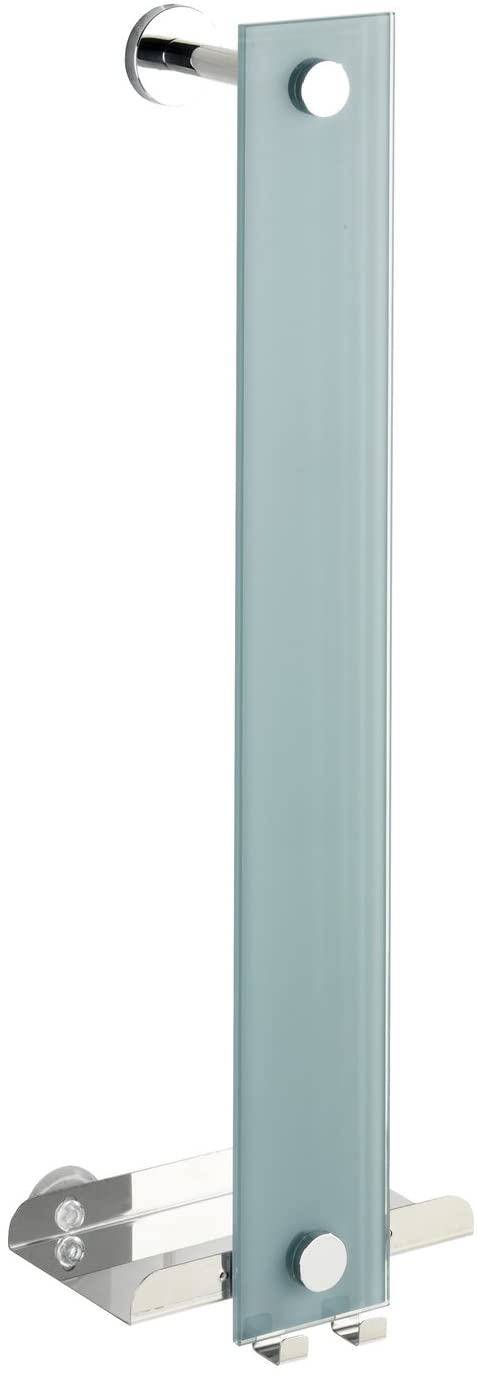 Power-Loc® Handtuchhalter Era - Befestigen ohne bohren, Edelstahl rostfrei, 18 x 58 x 13 cm, Glänzend