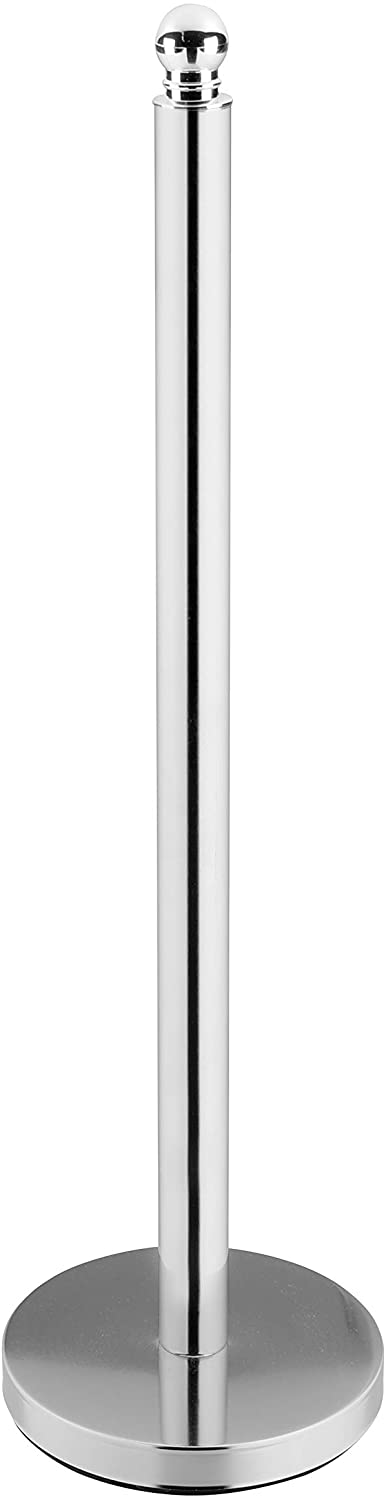 Klopapierhalter, Stahl, verchromt, Silber 35 x 140 x 510 Millimeter