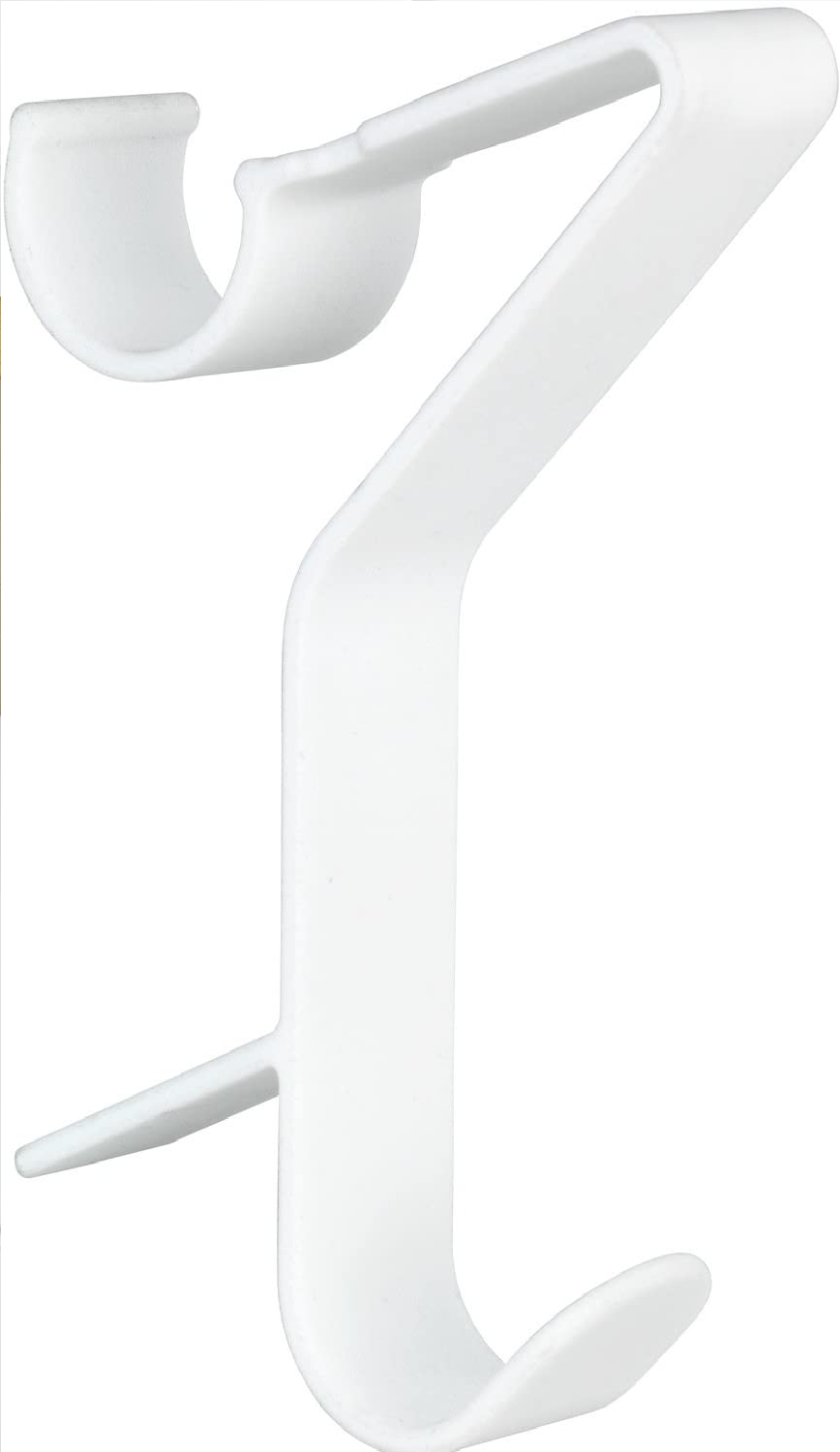 Haken für Handtuchheizkörper Universal Flexi - Heizkörperhaken, Kunststoff (ABS), 2.5 x 13.5 x 8.5 cm, Weiß