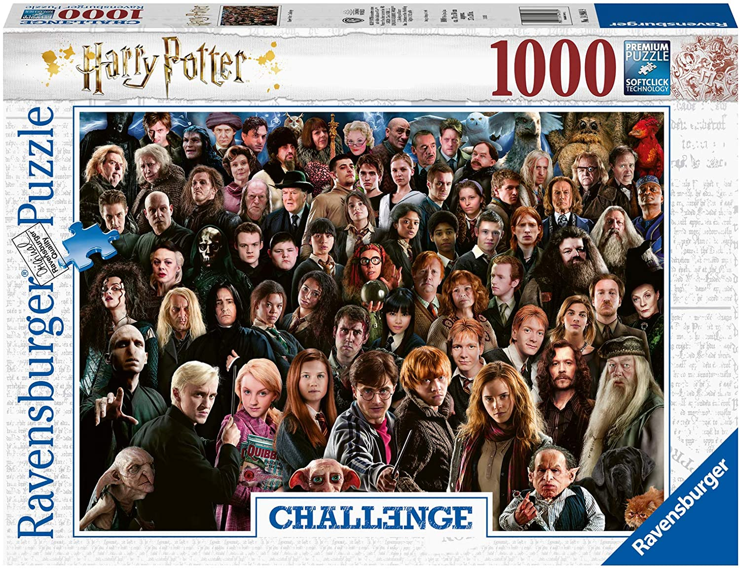 Puzzle 14988 - Harry Potter: Die zauberhafte Welt von Hogwarts - 1000 Teile Puzzle für Erwachsene und Kinder ab 14 Jahren, Harry Potter Fanartikel