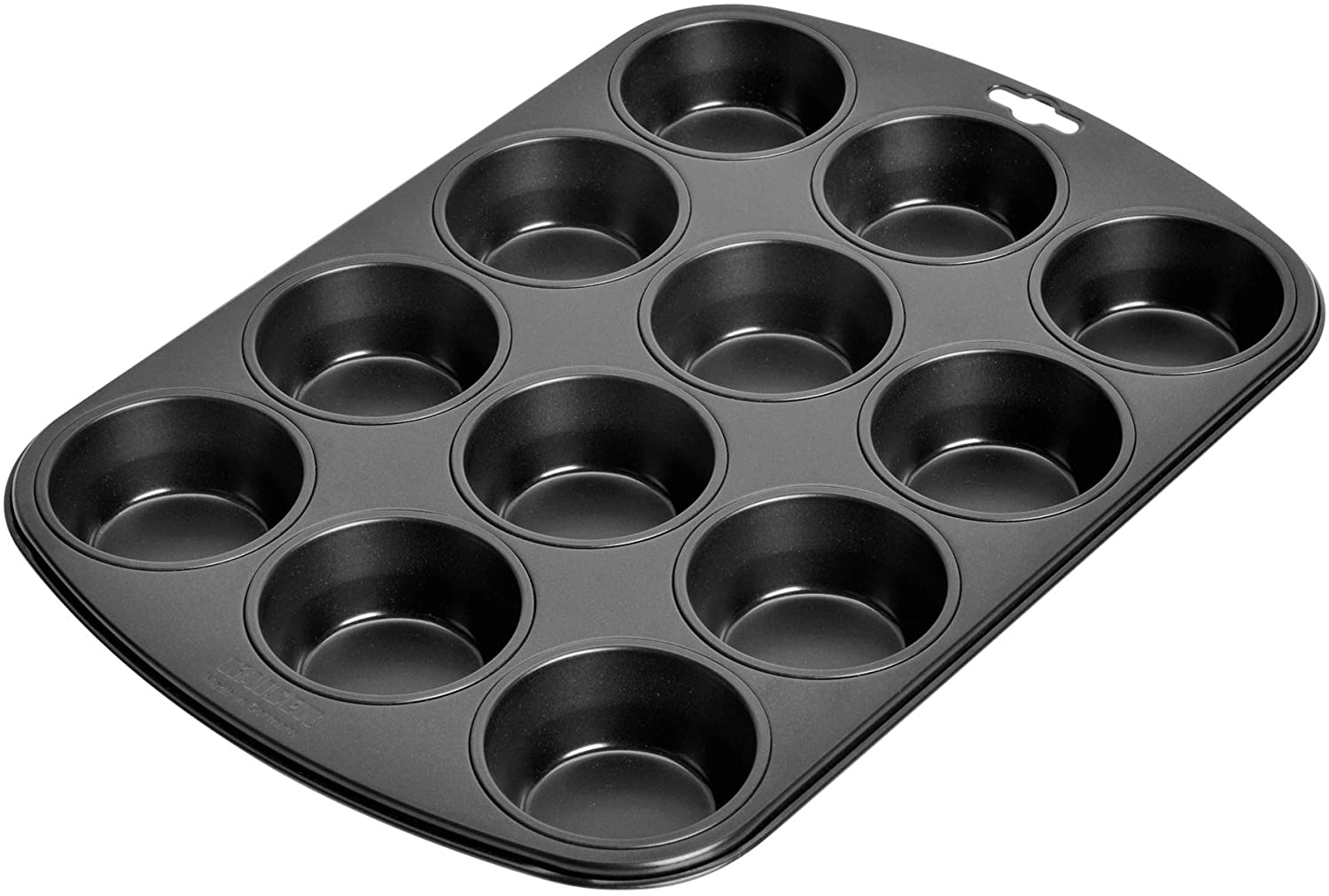 Muffinform Blech für 12 Muffins, Muffin Backblech 38 x 27 cm, beschichtet, Standardgröße, Cupcake Formen, Muffinblech Kaiser 646206 Inspiration