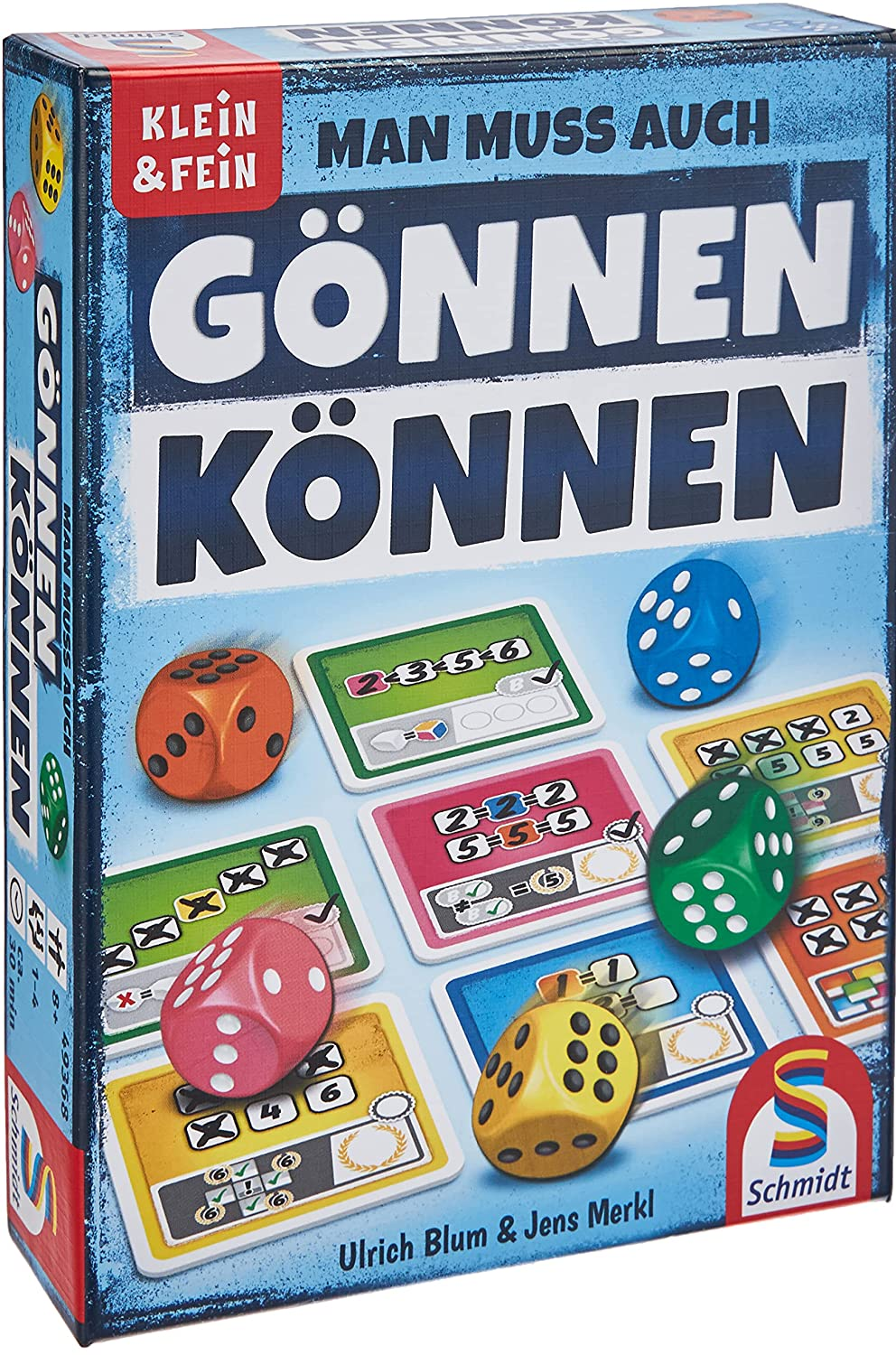 Würfelspiel aus der Serie Klein & Fein, bunt Schmidt Spiele 49368 Gönnen können