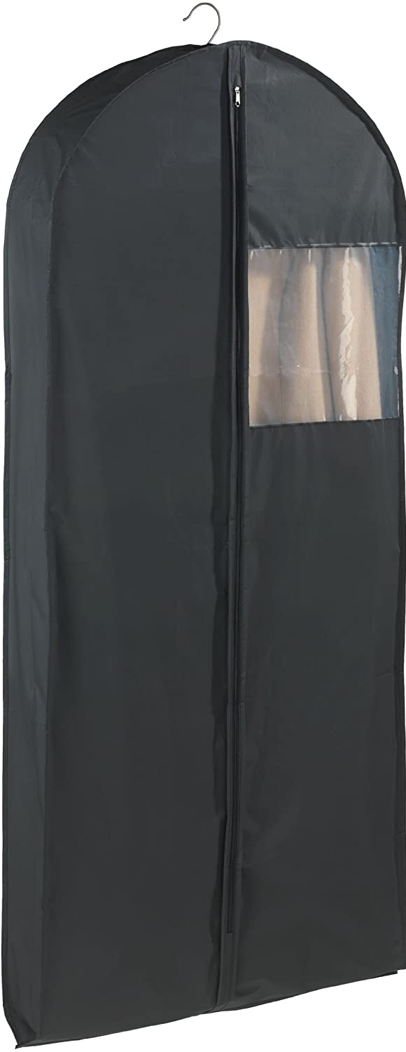 Kleidersack Deep Black Jumbo XXL - Kleiderhülle, Polyethylen-Vinylacetat, 60 x 135 x 12 cm, Schwarz