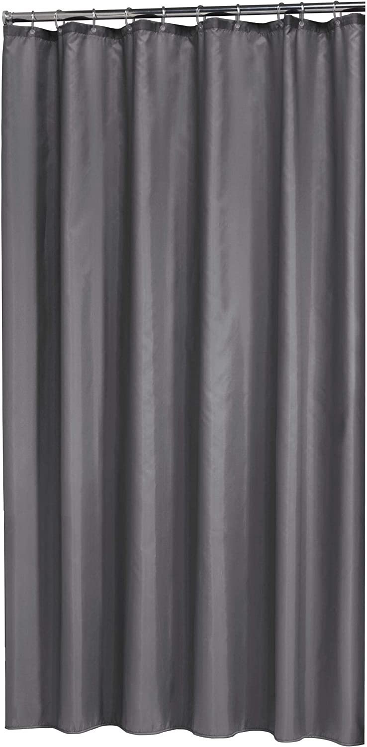 Textil Duschvorhang Madeira, Farbe: Grau, B x H: 180 x 200 cm