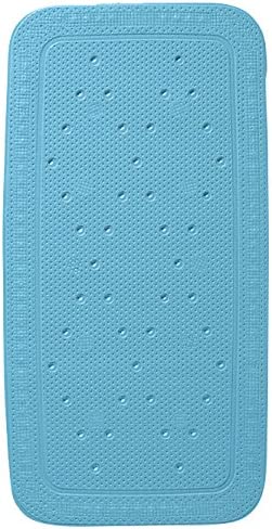 Calypso 2-teilig Badewanneneinlage Set mit Nackenkissen, blau, 72 x 36 cm