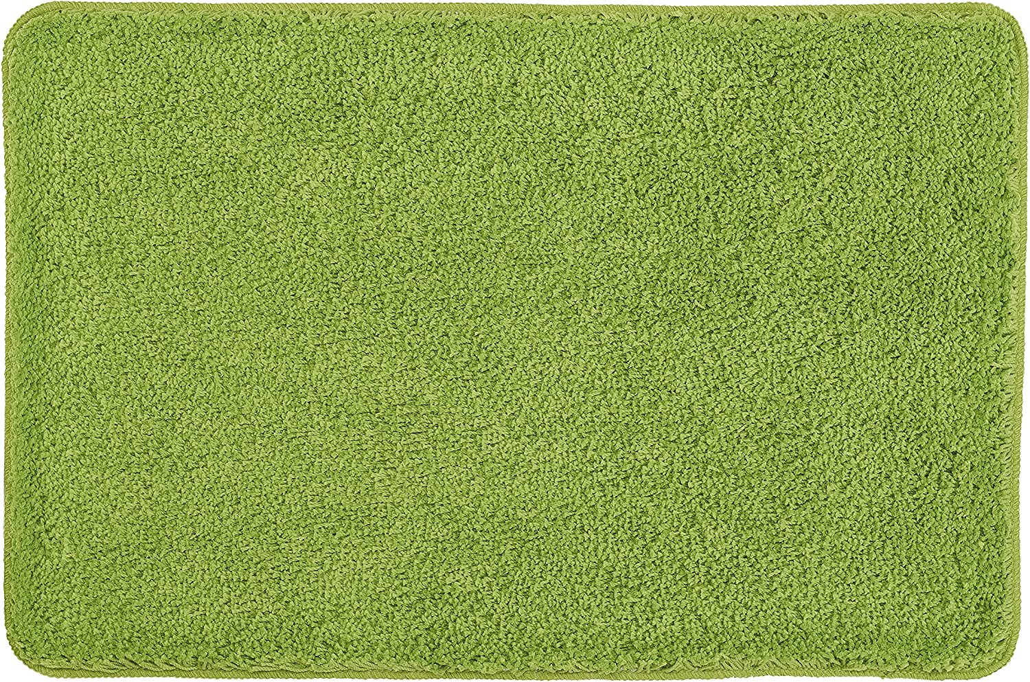 Badteppich, Polyester, Grün, 1 cm cm
