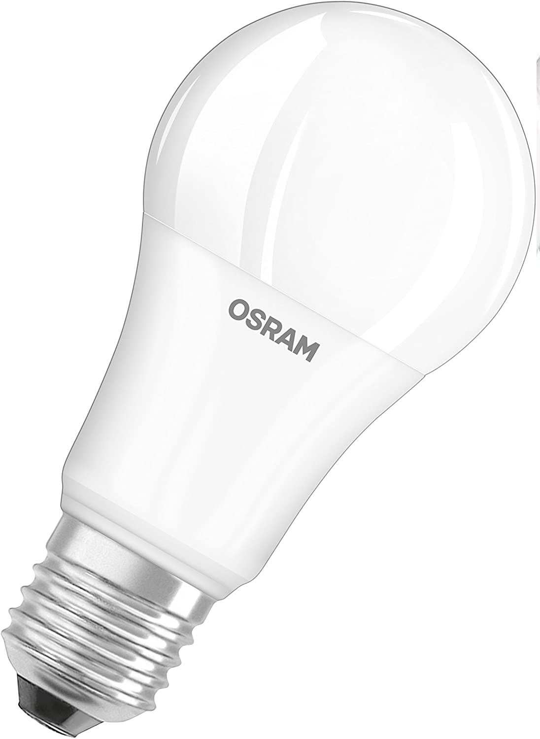 LED Base Classic A Lampe, in Kolbenform mit E27-Sockel, nicht dimmbar, Ersetzt 100 Watt, Matt, Warmweiß - 2700 Kelvin, 3er-Pack [Energieklasse F]