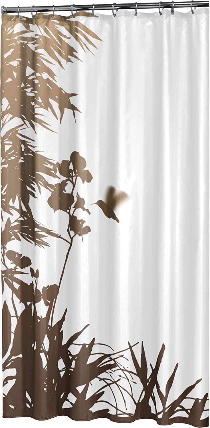 Duschvorhang Jungle, Farbe: Braun, B x H: 180 x 200 cm