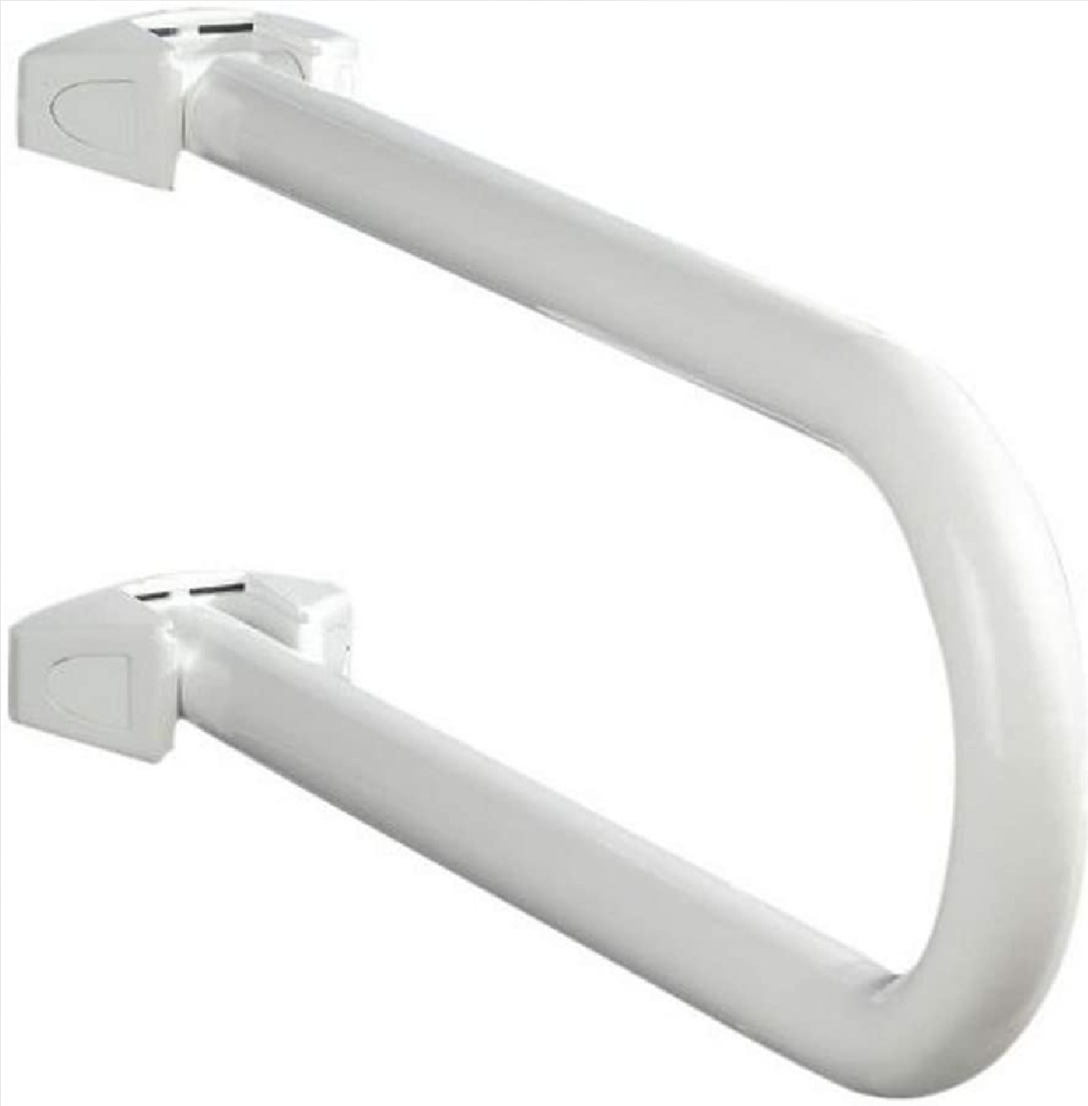 Badstützgriff Secura klappbar - für Waschbecken- und WC-Sitz Bereich, klappbar, Aluminium, 53 x 21 x 10 cm, Weiß