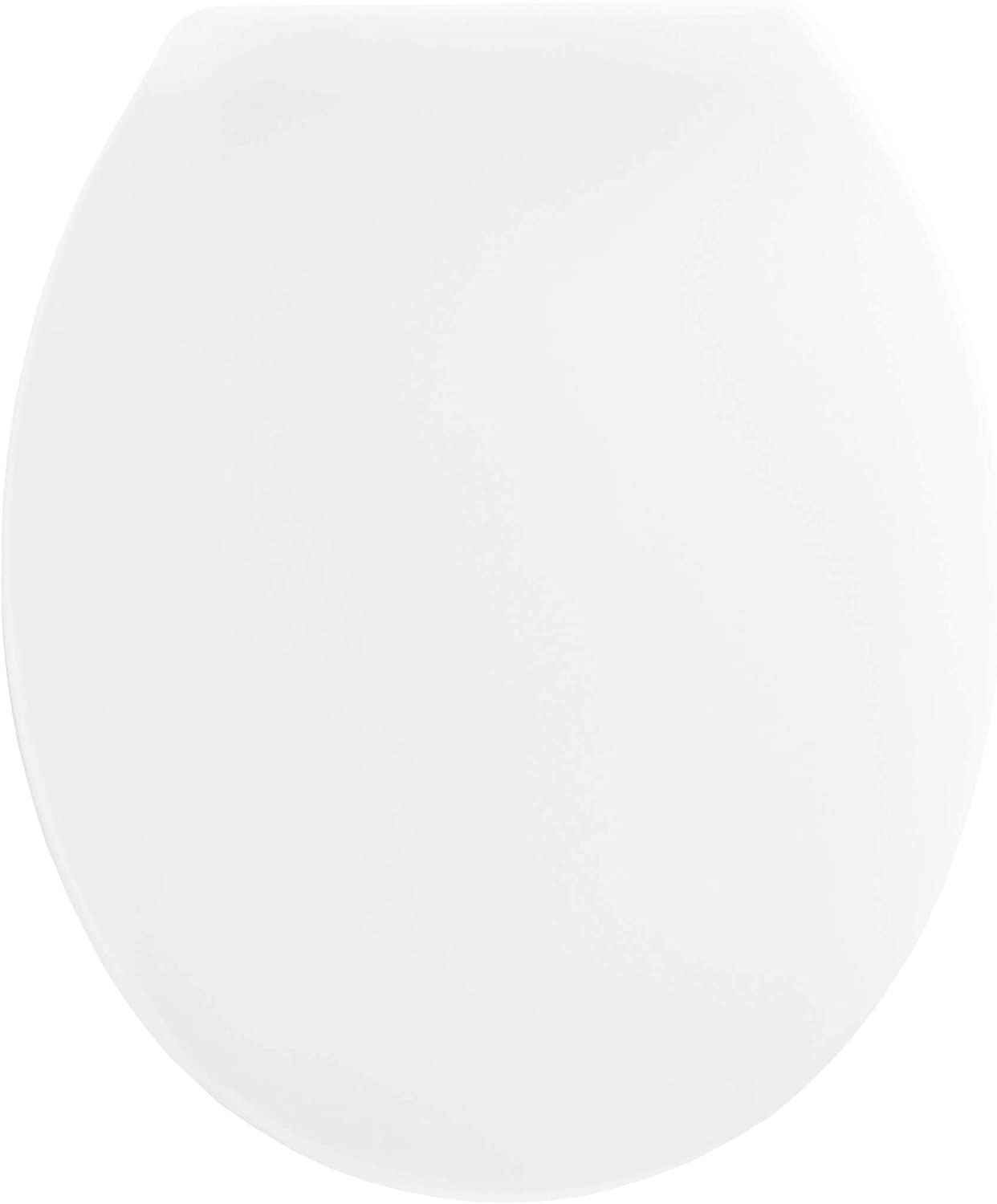 WC-Sitz "Calisto" - Klassisch weißer Look - Pflegeleichter Duroplast - Schlichtes Design passt in jedes Badezimmer / Toilettensitz / Klodeckel / KSCAL00