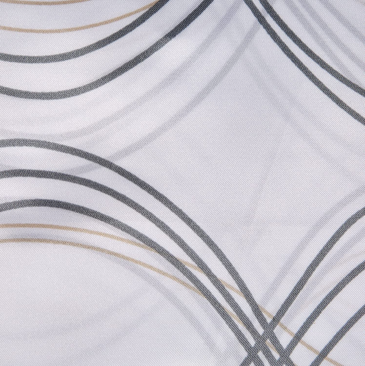 Classy Duschvorhang, 100% Polyester, Weiss, 180x200 cm