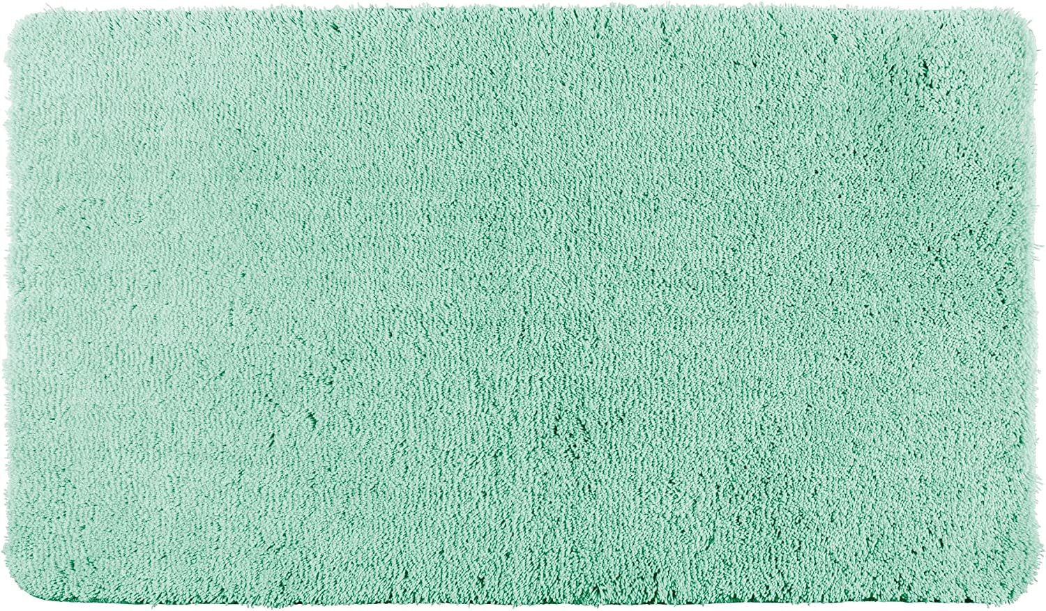Badteppich Belize Turquoise, 60 x 90 cm - Badematte, sicher, flauschig, fusselfrei, Polyester, 60 x 90 cm, Türkis