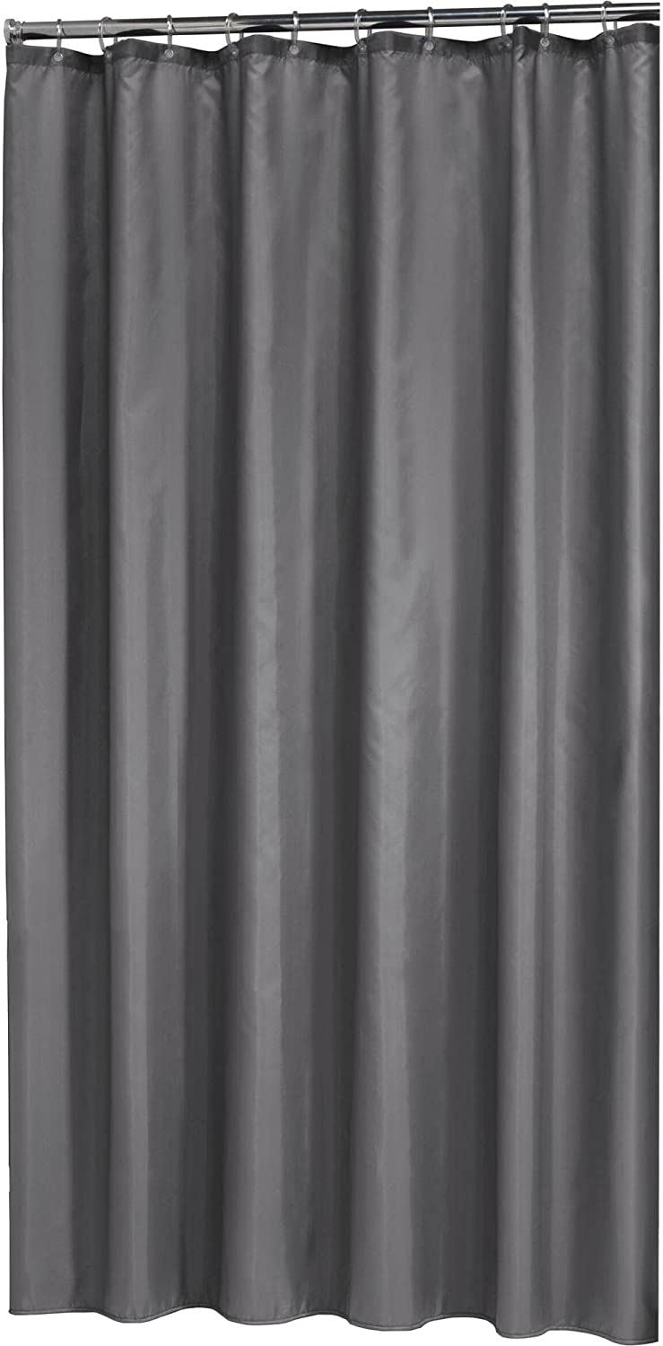 Textil Duschvorhang Madeira, Farbe: Grau, B x H: 240 x 200 cm