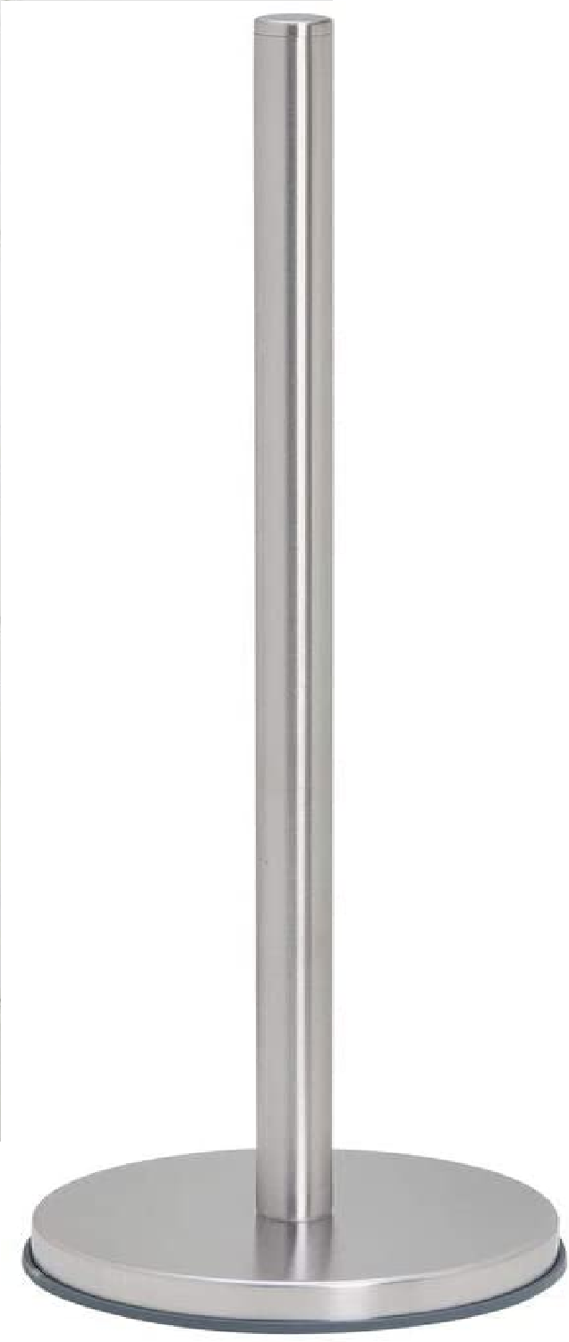 Reserverollenhalter freistehend, Edelstahl gebürstet, 13,4 x 13,4 x 42,9 cm