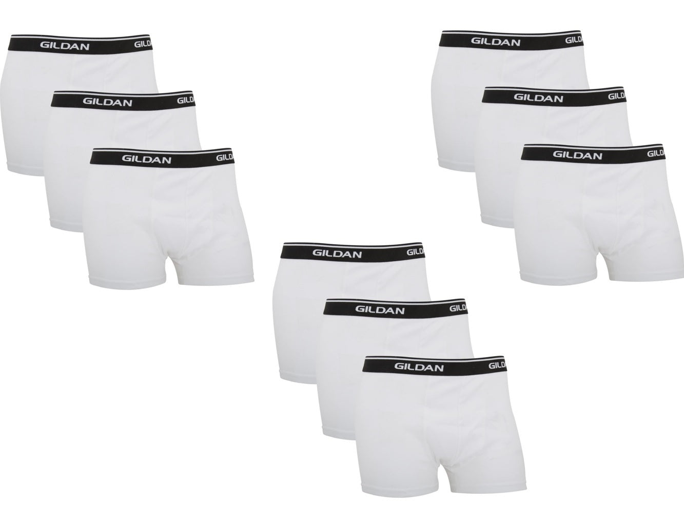 Boxershort Premium 3 x 3er Set, weiß, Größe L (36-38 ) Gildan Platinum
