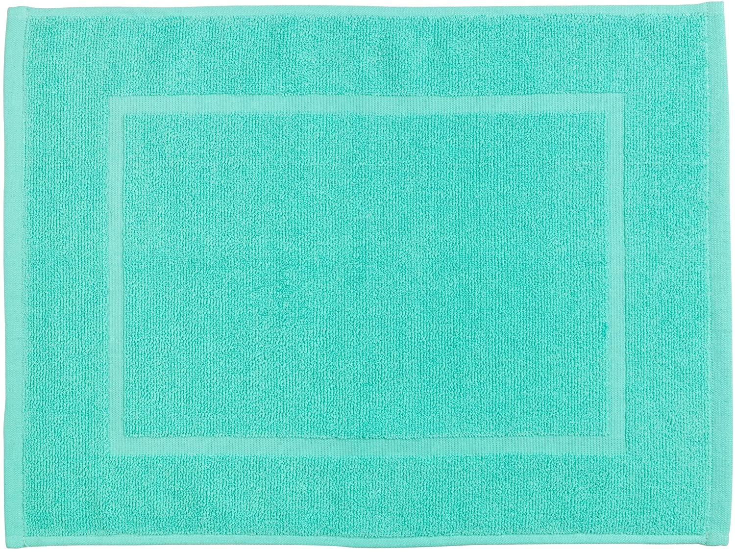 Badematte Zen Grün -Duschvorleger, Baumwolle, 40 x 60 cm, Grün
